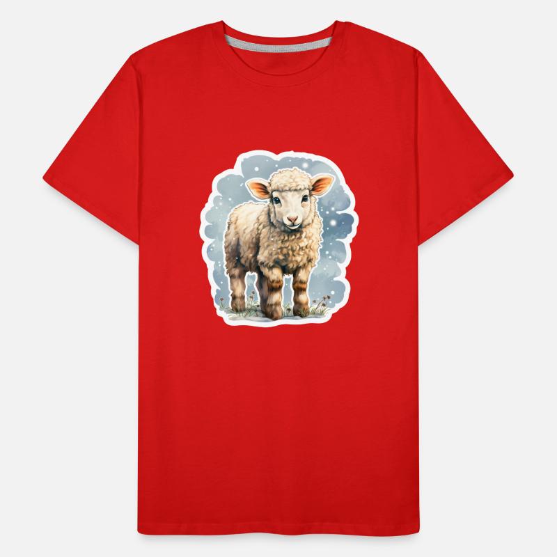 Spring lamb Men's Premium Organic T-Shirt