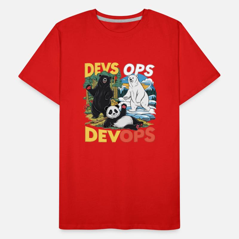 Devops Männer Premium Bio T-Shirt