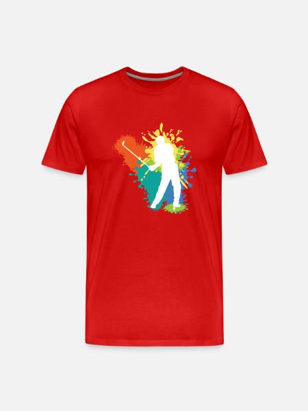 Belle idee cadeau design Golf - T-shirt bio Premium Homme - rouge