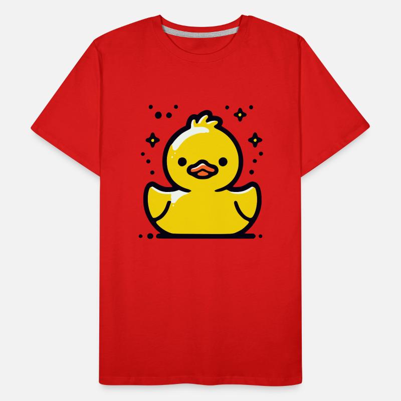 Rubber duck Men's Premium Organic T-Shirt