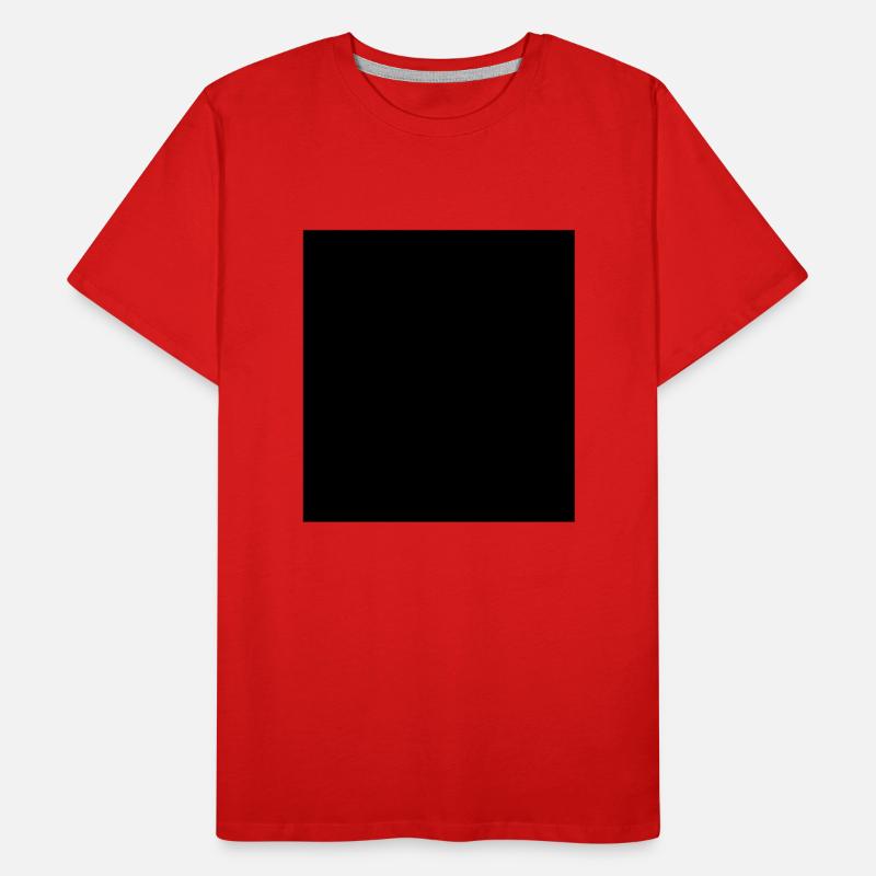 Rectangle black vector Men's Premium Organic T-Shirt
