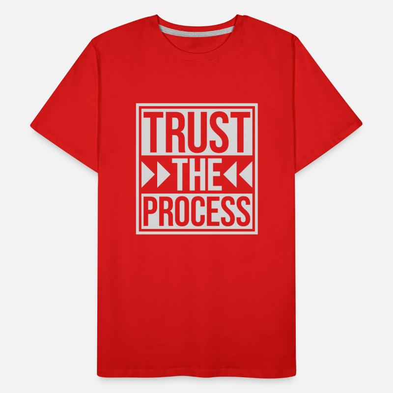 faire confiance au processus Devis T-shirt bio Premium Homme