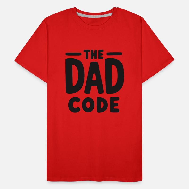 The Dad Code Men's Premium Organic T-Shirt
