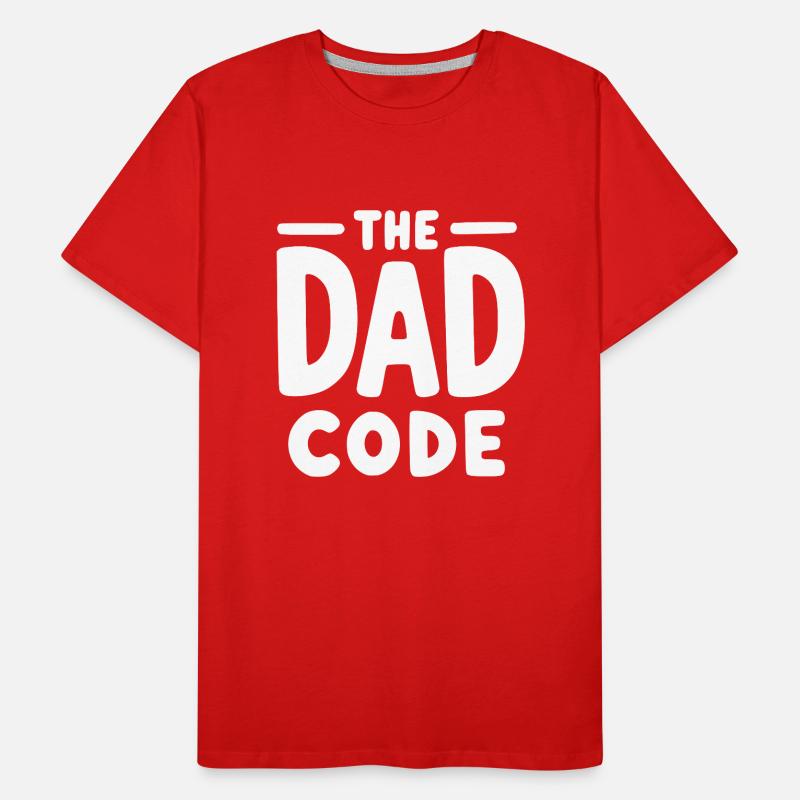 Der Papa-Code Männer Premium Bio T-Shirt