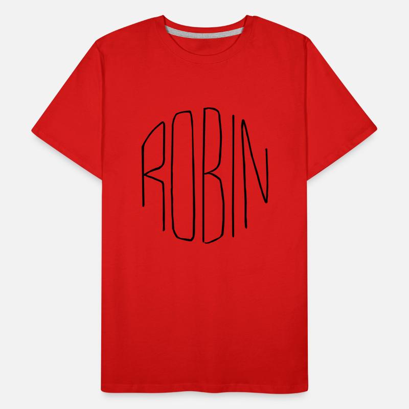 Robin Männer Premium Bio T-Shirt