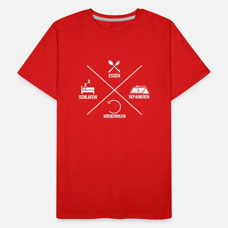 Maître Couvreur Couvreur T-shirt bio Premium Homme