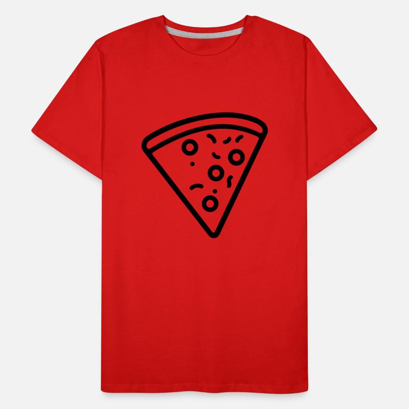 Pizza slice Men's Premium Organic T-Shirt