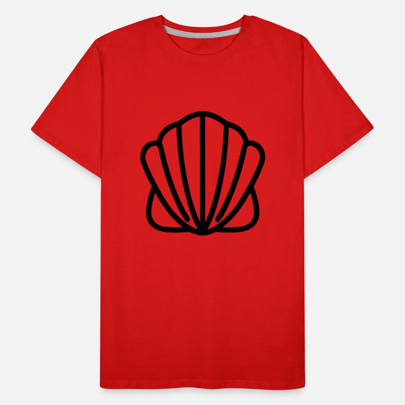 Shell Men's Premium Organic T-Shirt