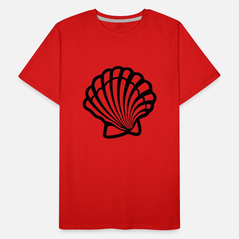 Shell Men's Premium Organic T-Shirt