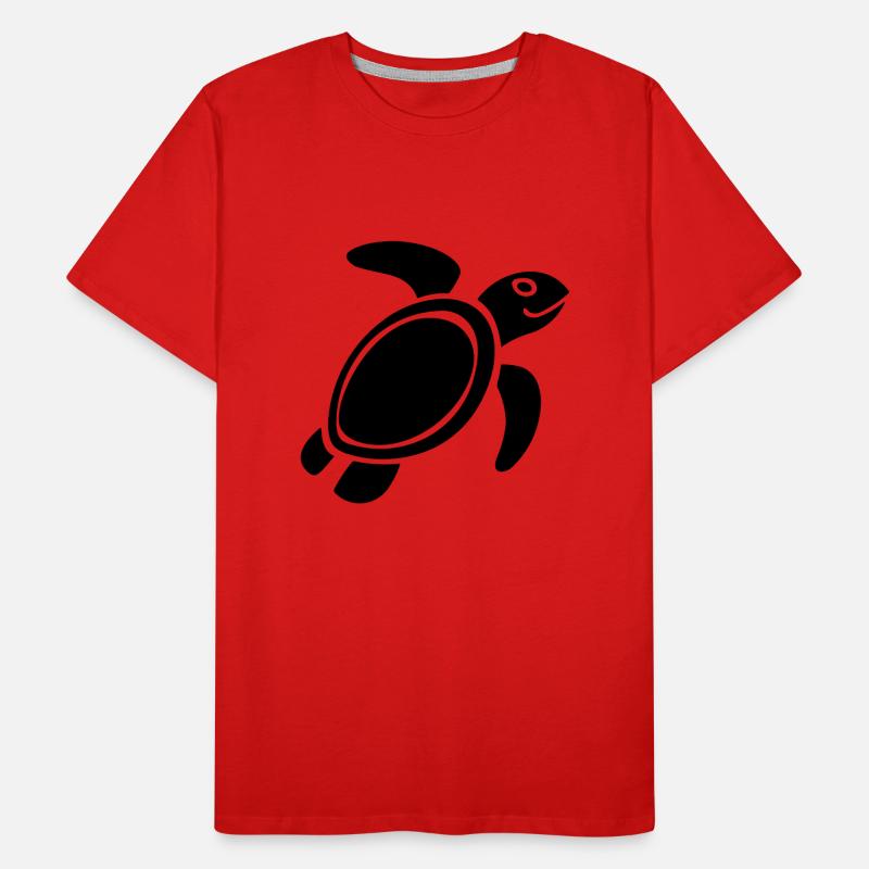 Schildkröte Männer Premium Bio T-Shirt