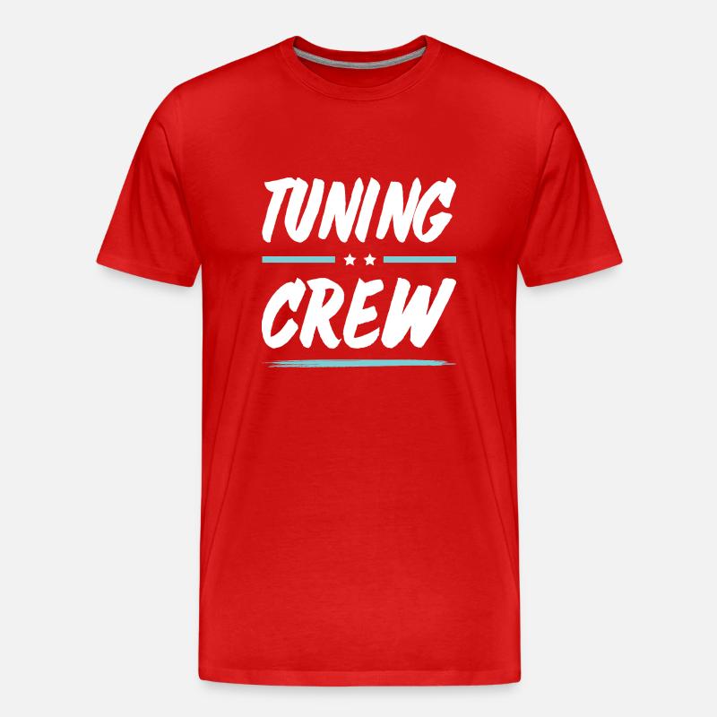 Équipe de réglage - T-shirt bio Premium Homme - rouge