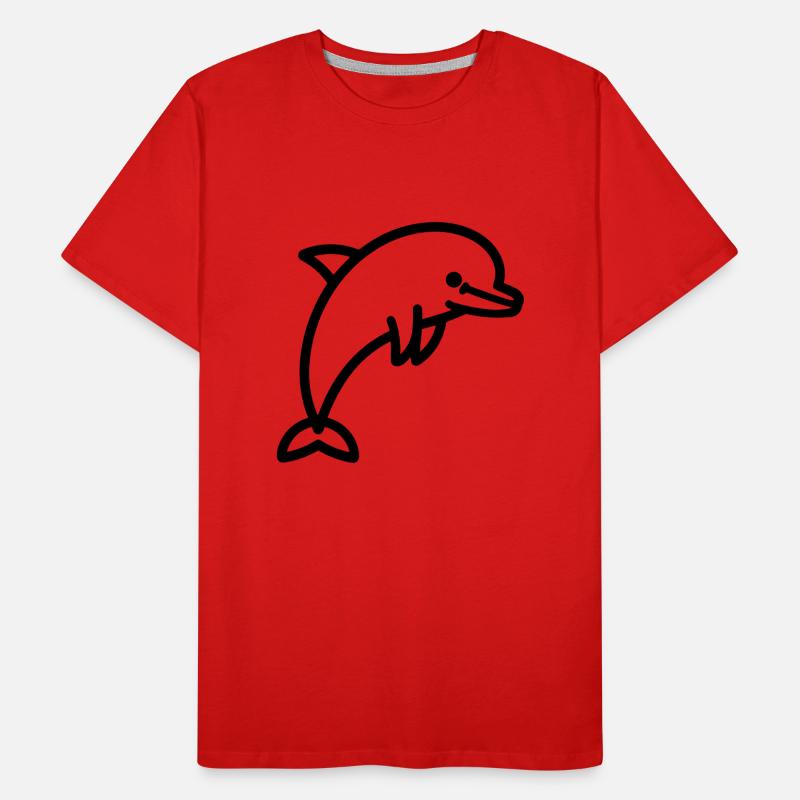 dauphin T-shirt bio Premium Homme