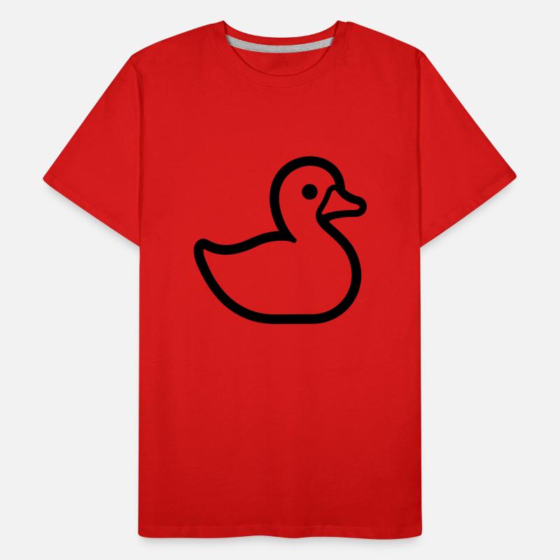 Duck Men's Premium Organic T-Shirt