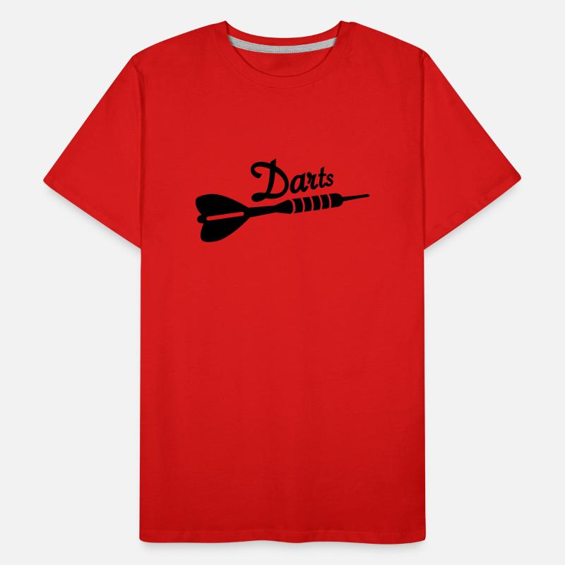 Jeu de fléchettes T-shirt bio Premium Homme