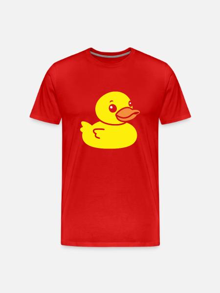 Small carnard - Men's Premium Organic T-Shirt - red