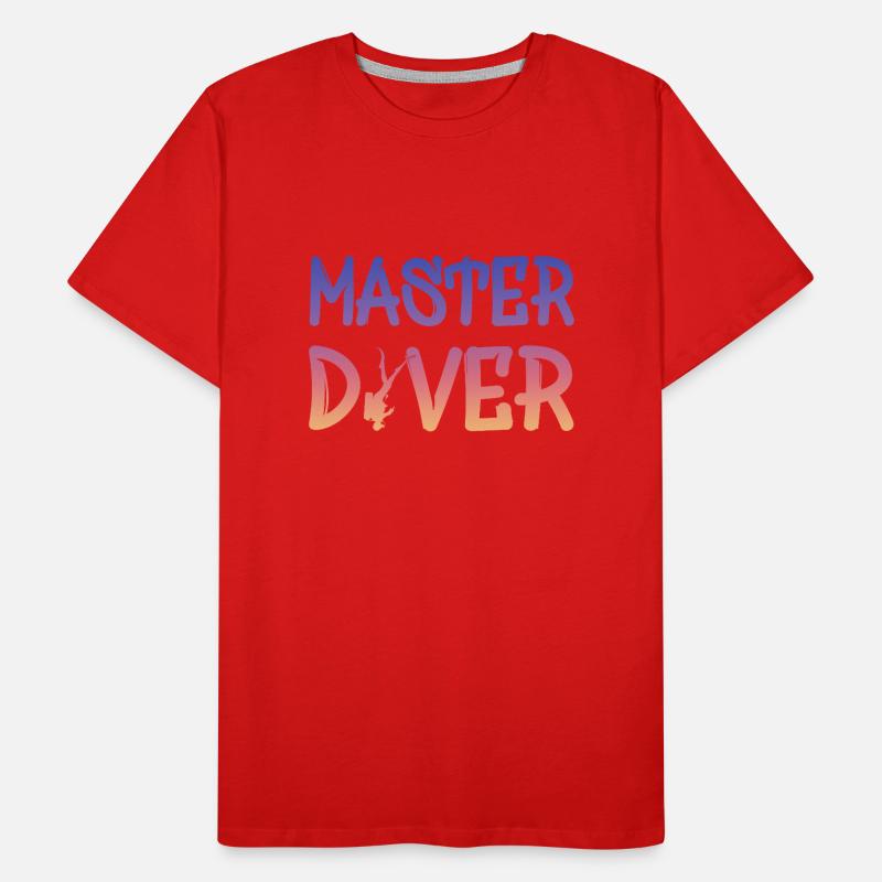 Master Diver Männer Premium Bio T-Shirt
