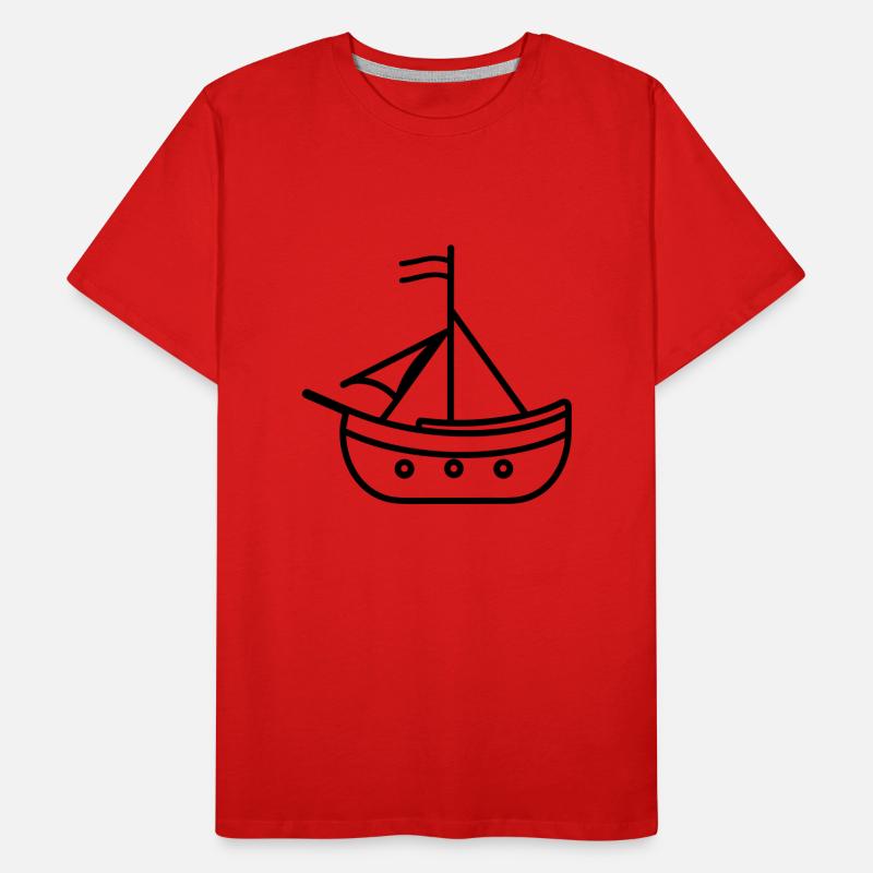 Bateau pirate T-shirt bio Premium Homme