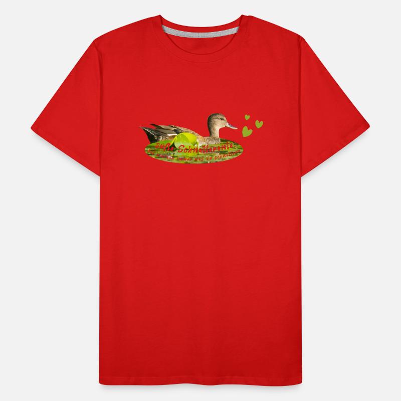 Gadwall chattering chatterbox Men's Premium Organic T-Shirt