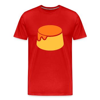 Obsttorte - Männer Premium Bio T-Shirt - Rot - Vorne - Damien (186cm)