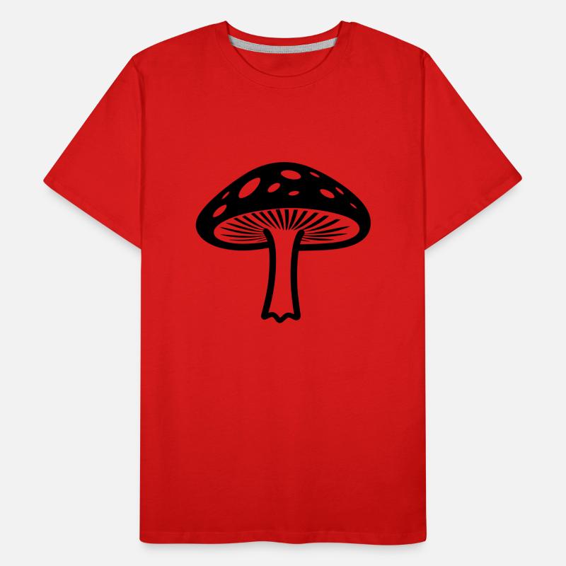 champignon T-shirt bio Premium Homme