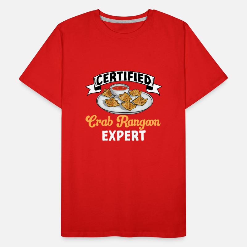 Krabben Rangoon Crab Rangoon Men's Premium Organic T-Shirt