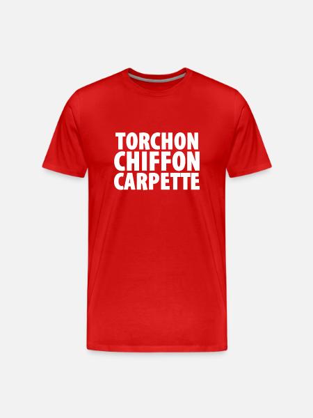 torchon chiffon carpette - T-shirt bio Premium Homme - rouge