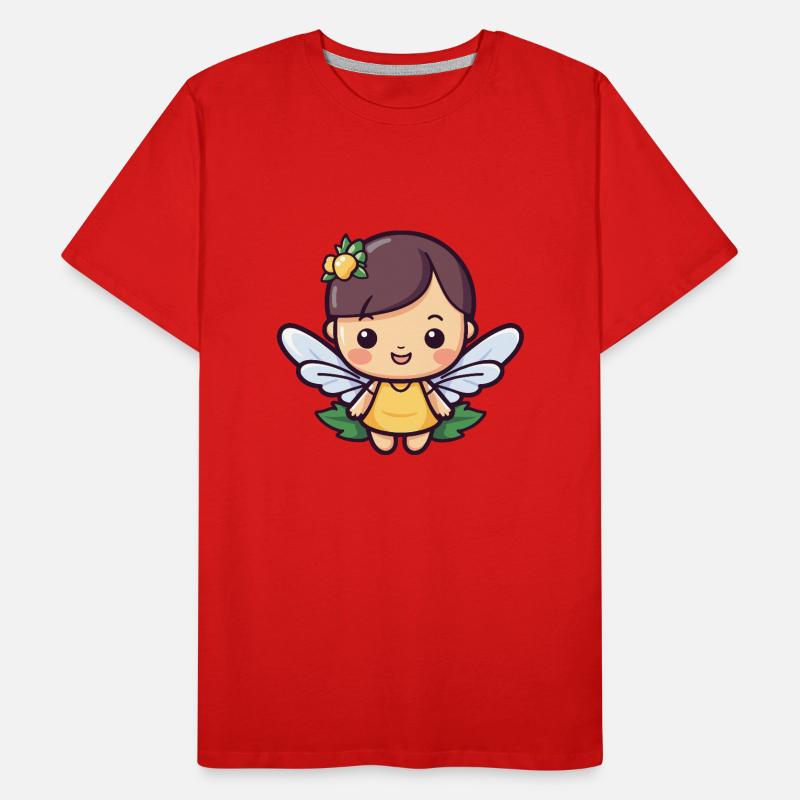 Fée Mignon Conte de fées T-shirt bio Premium Homme