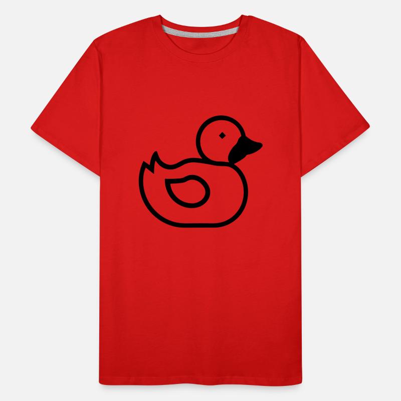 Duck Men's Premium Organic T-Shirt