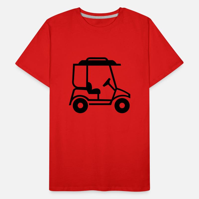 Golf Car Men's Premium Organic T-Shirt