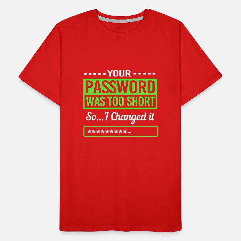 Cybersecurity Cyber Programmierer Hacker Männer Premium Bio T-Shirt