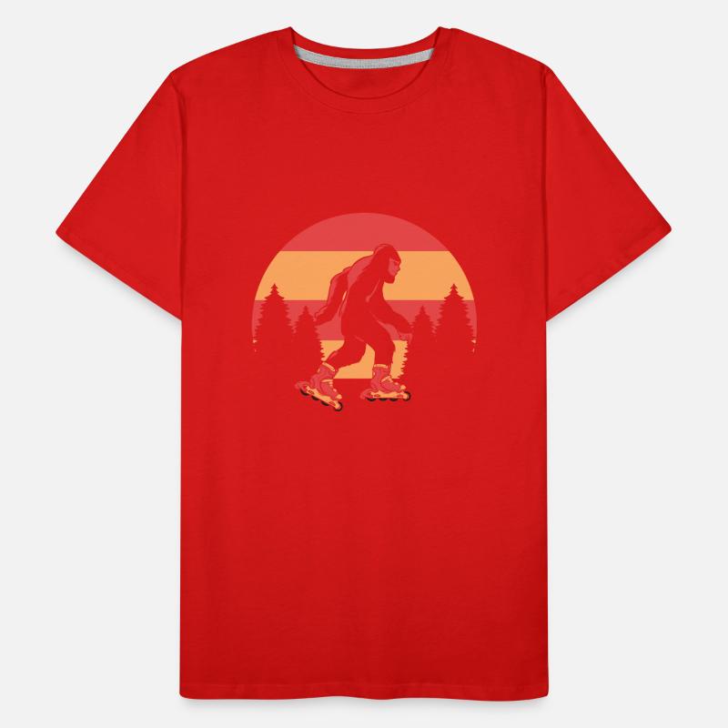 Roller Skating Roller Skates Inline Skates Men's Premium Organic T-Shirt