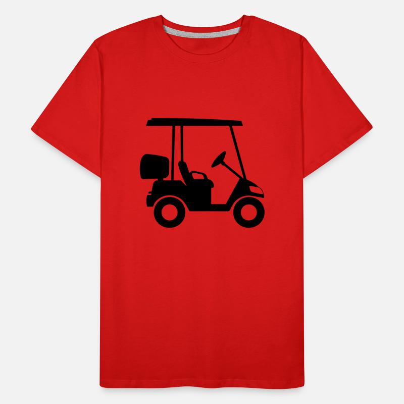Golf Car Men's Premium Organic T-Shirt