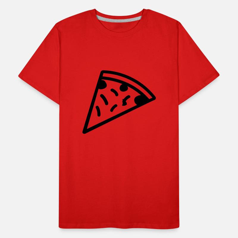 Pizza slice Men's Premium Organic T-Shirt