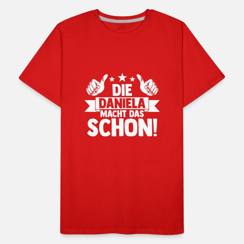 Daniela Männer Premium Bio T-Shirt