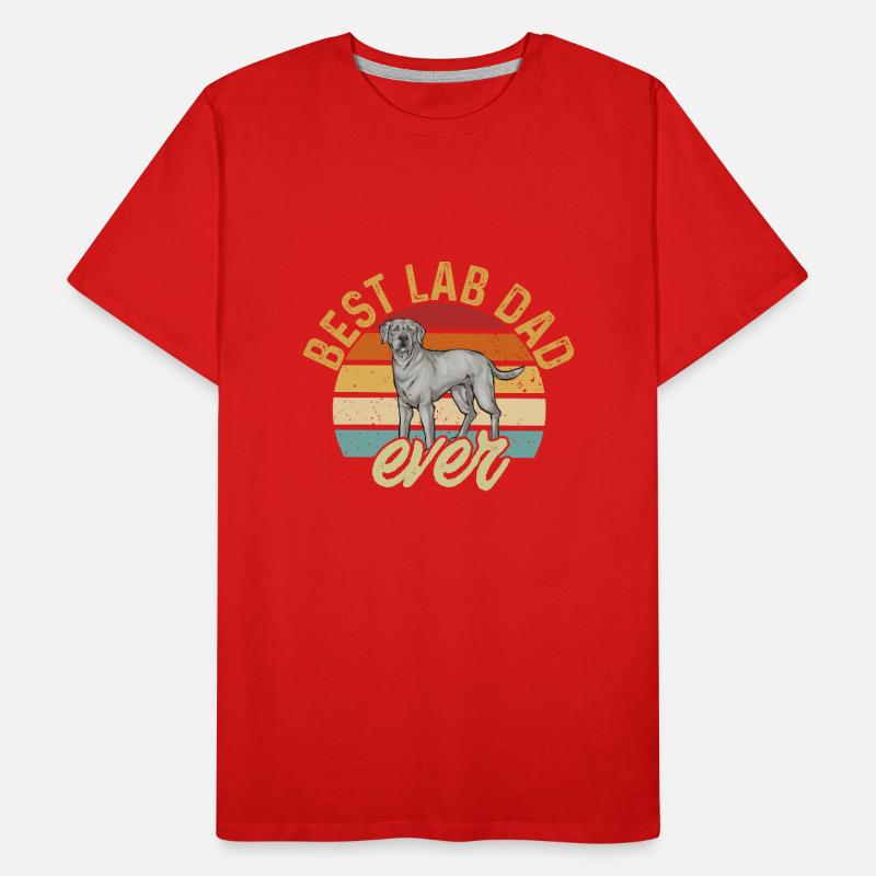 Silver Labrador Retriever Silver Lab T-shirt bio Premium Homme
