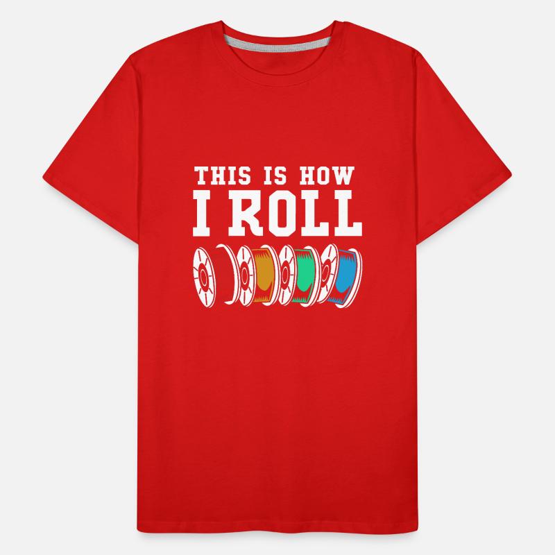 Impression 3D Impression Prototype T-shirt bio Premium Homme