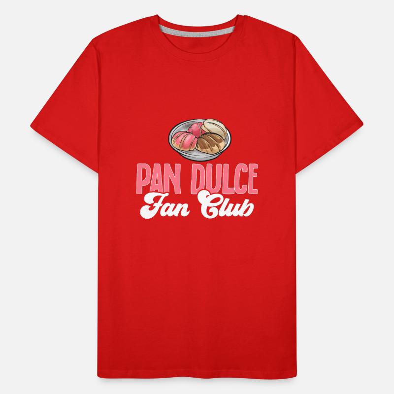 Concha Hispanic Mexican Pan Dulce Men's Premium Organic T-Shirt