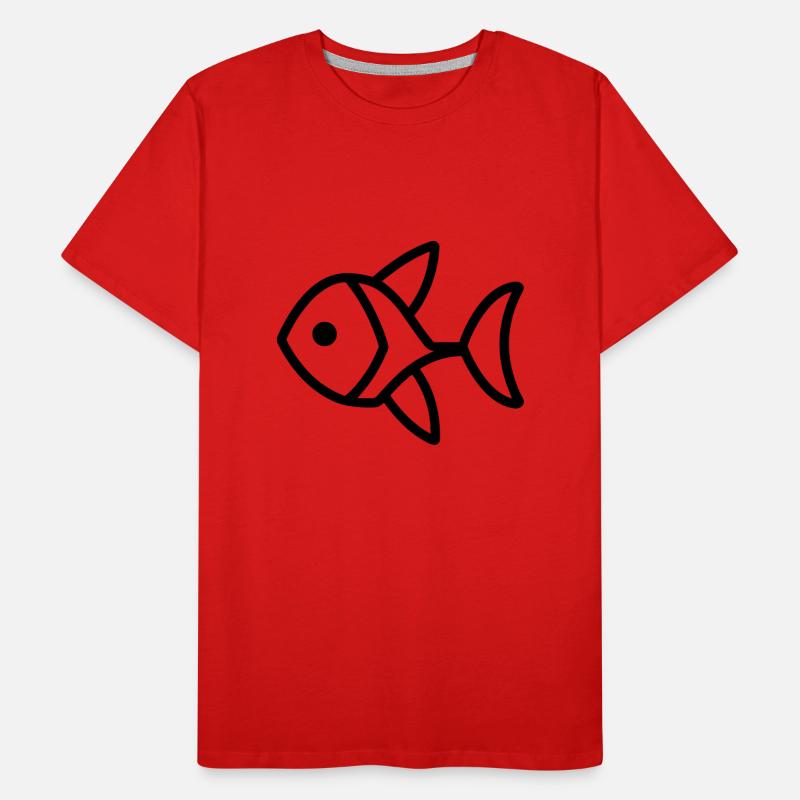 fish Men's Premium Organic T-Shirt