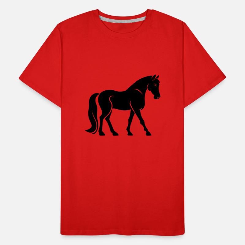 Cheval T-shirt bio Premium Homme