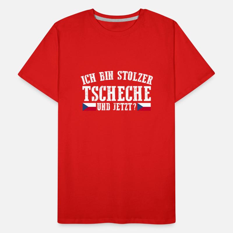 Tchèques République tchèque T-shirt bio Premium Homme