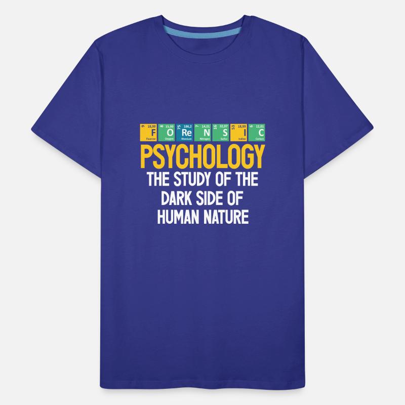 Forensic Psychologist Professional Forensic Gift Männer Premium Bio T-Shirt
