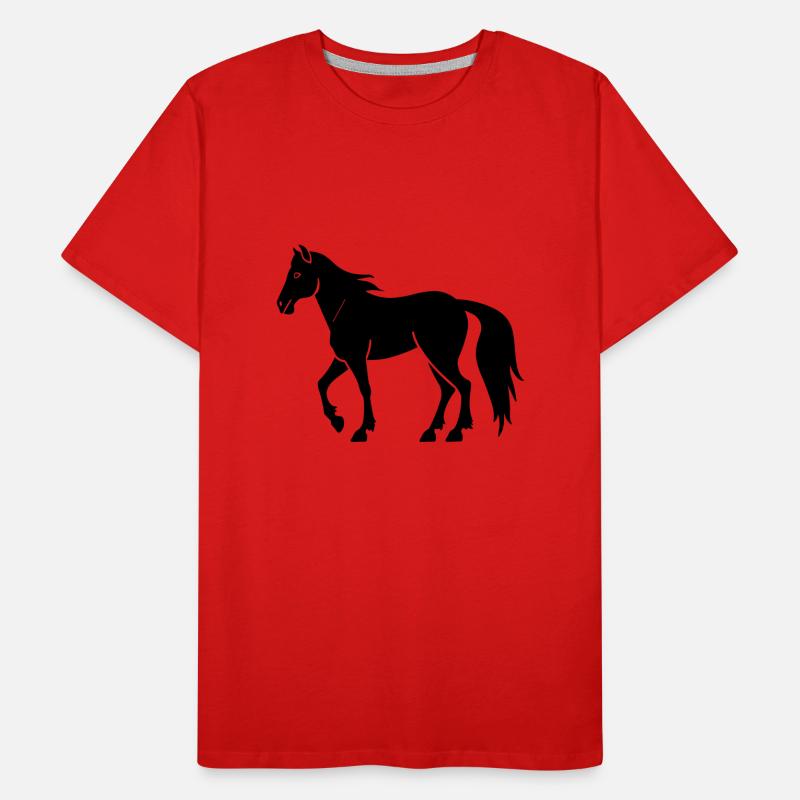 Cheval T-shirt bio Premium Homme