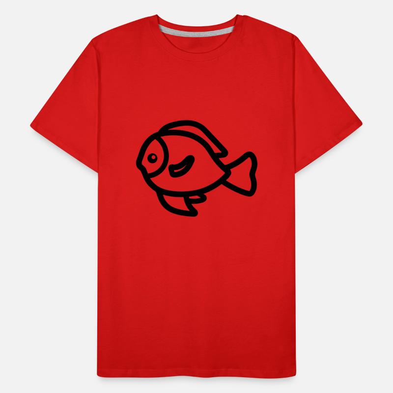 Fish Men's Premium Organic T-Shirt