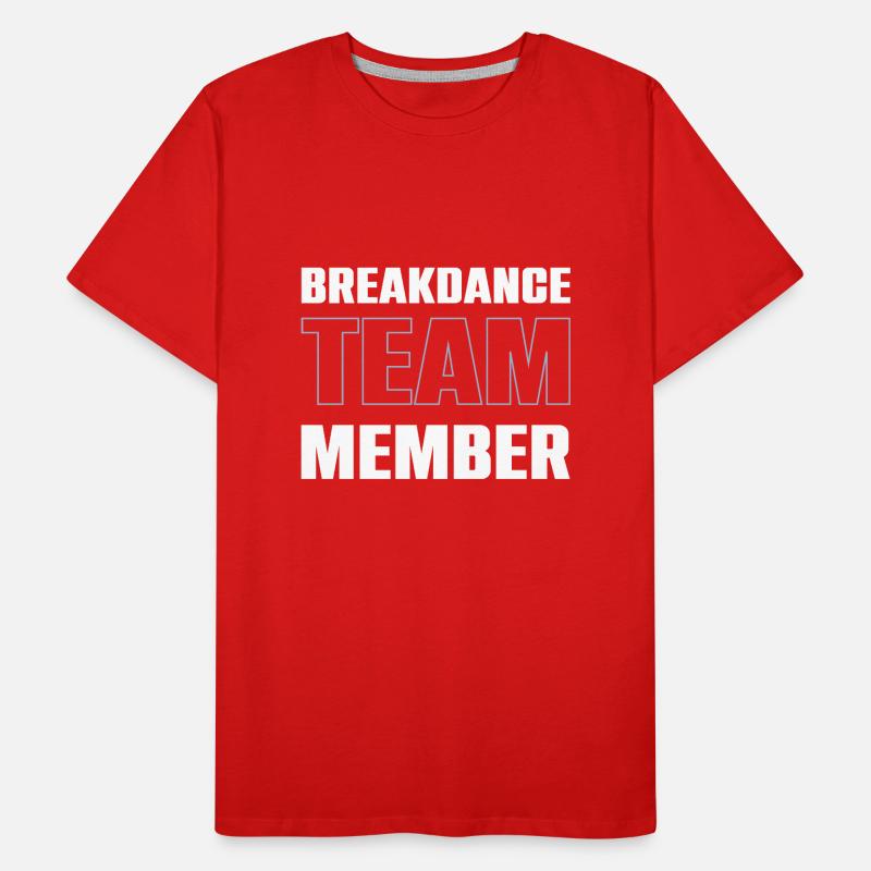 Breakdance Team Männer Premium Bio T-Shirt