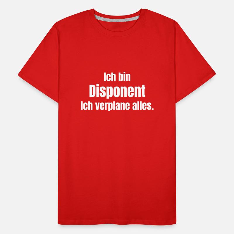 Disponent Männer Premium Bio T-Shirt