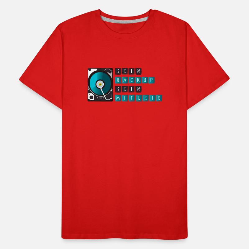 No backup, no pity Men's Premium Organic T-Shirt