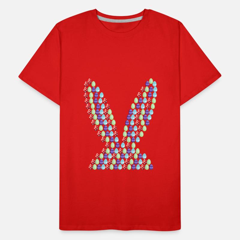 Easter | Easter Bunny | Easter Eggs | Picture in Picture Men's Premium Organic T-Shirt