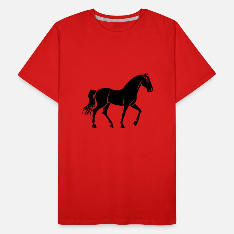 Cheval T-shirt bio Premium Homme