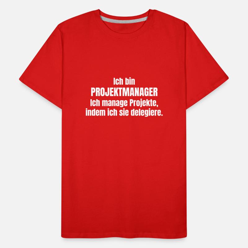 Chefs de projet T-shirt bio Premium Homme