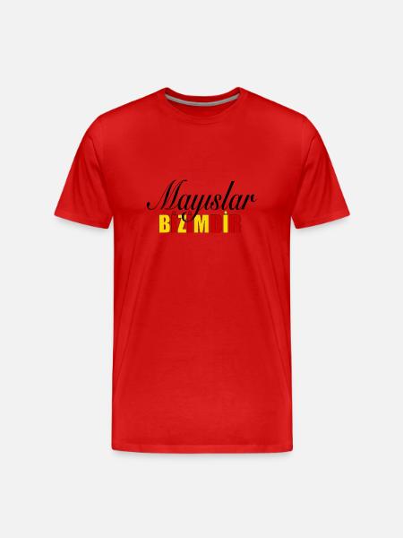 Mayislar Bizimdir - Men's Premium Organic T-Shirt - red